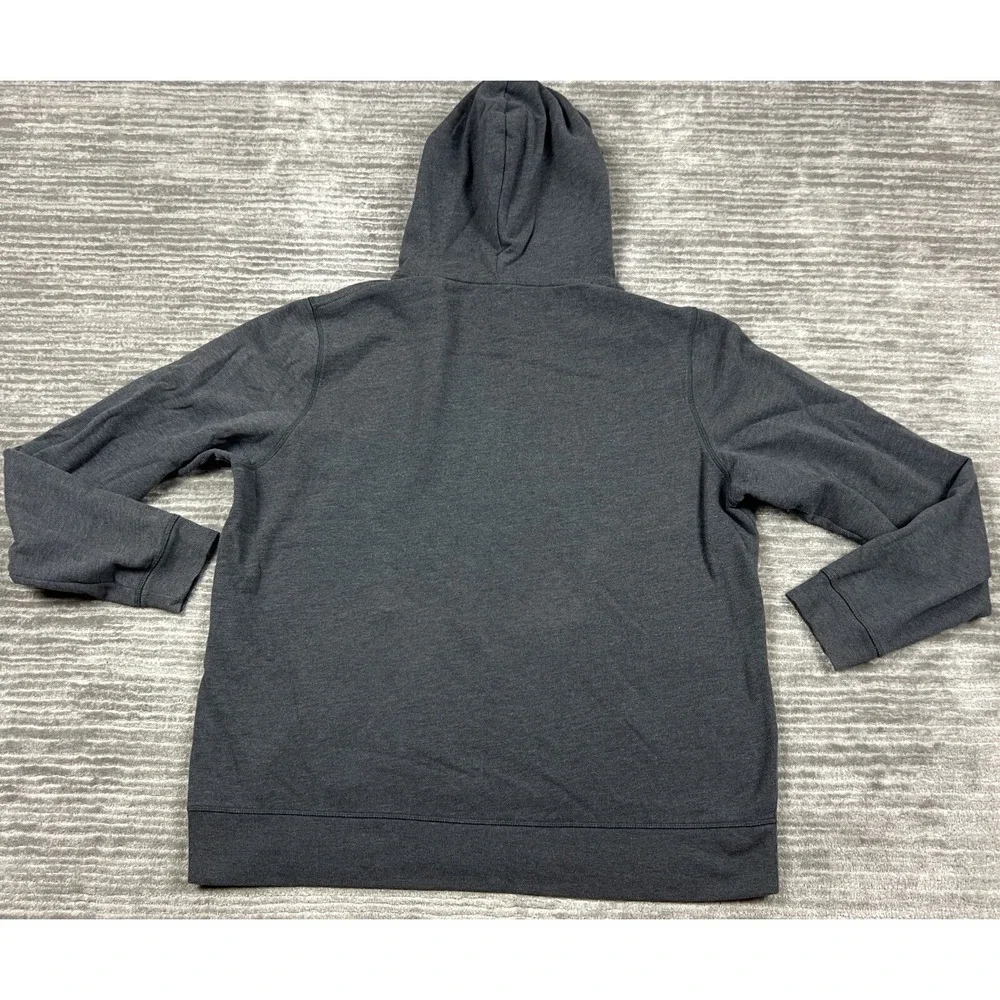 Reebok‎ Hoodie Mens 2XL Gray Longsleeve Pockets Cotton Blend Drawstring - Picture 7 of 11